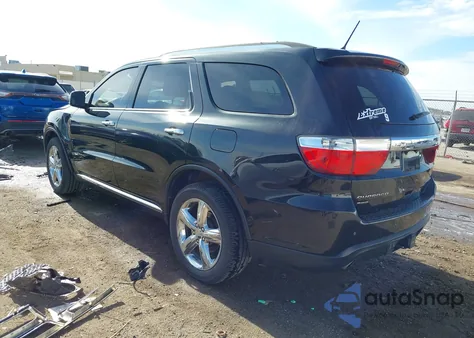 2013 Dodge Durango Citadel из США, поврежденный, VIN 1C4SDJET9DC677672